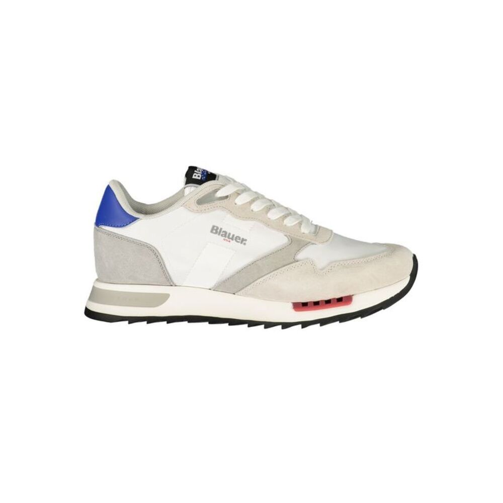 Blauer White Polyester Men's Men's Sneaker